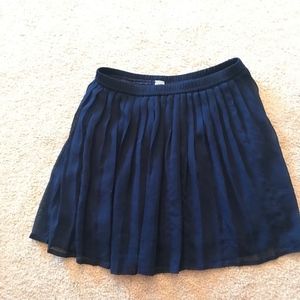 Navy Blue Ballerina Skirt Girls 8
